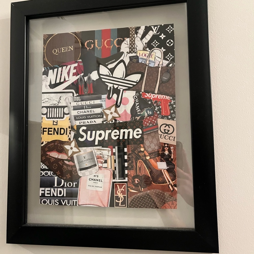 Lots of frames, and canvas